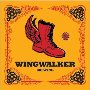 Wingwalker Brewing logo for sponsorship and tasting