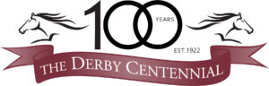 The Derby 100 years logo 