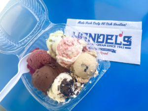 Handel's ice cream 6 scoop sampler 