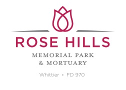 Rose Hills pink and gray logo 2022