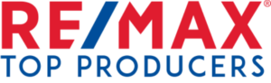 logo in red and blue for Re/Max Top Producers