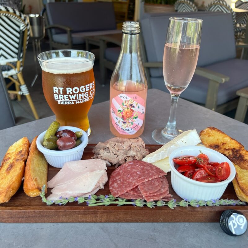 charcuterie board at Little Provence